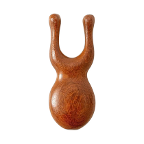 Massage comb sandalwood eyes face nose bridge small frog massager home head meridian facial shaver and nose beauty device