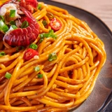 Лигук раков вкус горячая сухая лапша 160 г