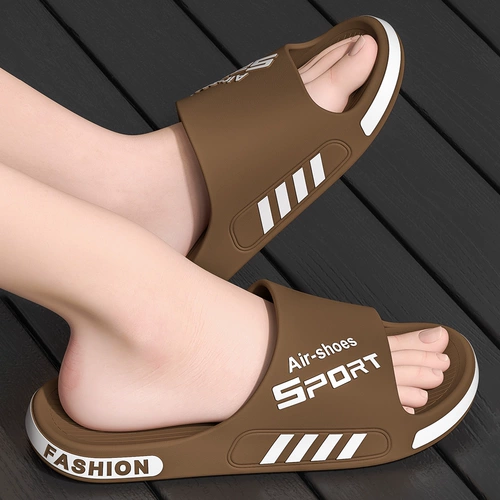 Тапочки, нескользящие спортивные сандалии на платформе, слайдеры