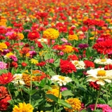 Семена циннии, комбинация полевых цветов, семена циннии с двойными лепестками, простые в жизни семена цветов, посев в горшках для двора, балкона