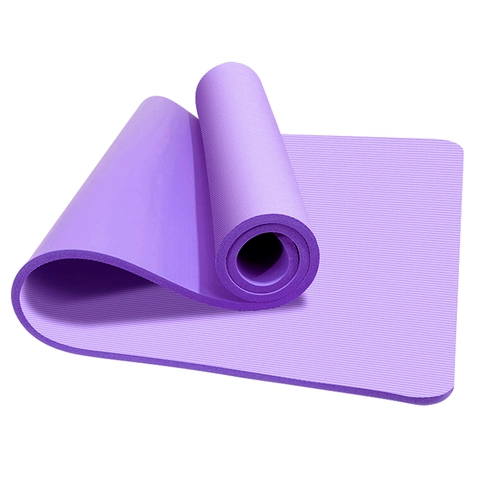 Мужской коврик для йоги для начинающих, длинный нескользящий напольный коврик для спортзала, скакалка домашнего использования, увеличенная толщина