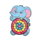 Интерактивный мультяшный липкий мяч для раннего возраста, игрушка, семейный стиль, 1-2 лет