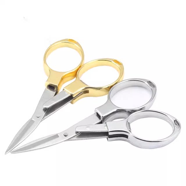 ມີດຕັດການຫາປາ foldable stainless steel multi-functional lead fish line cutter PE ສາຍພິເສດມີດຕັດຂະຫນາດນ້ອຍແປດຕົວອັກສອນ Portable