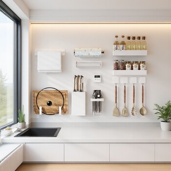 Magnetic kitchen shelves | over 1,000 additional purchases
