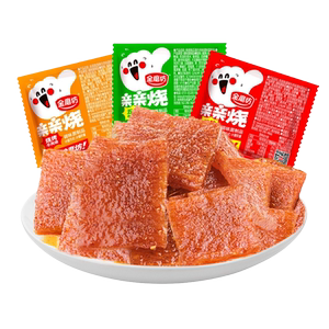 金磨坊亲嘴零食大礼包儿时亲亲烧经典小辣条吃货解馋休闲食品小吃