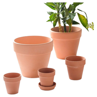 清仓红陶花盆陶土多肉小花盆小号盆透气陶盆特价包邮阳台耐用造型
