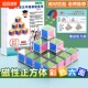 Primary school students mathematics cube cuboid surface area frame model teaching aids removable learning aids set magnetic