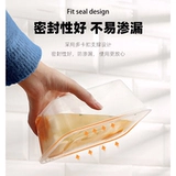 Прямоугольный пакет, пластиковый ланч-бокс, 1000 мл, увеличенная толщина