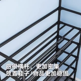 Простая дверь стойки для обуви у двери дома многослойный