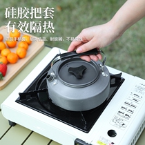 Outdoor pots camping kettles tea kettles camping boiling water portable aluminum outdoor open flame cookers outdoor artifacts