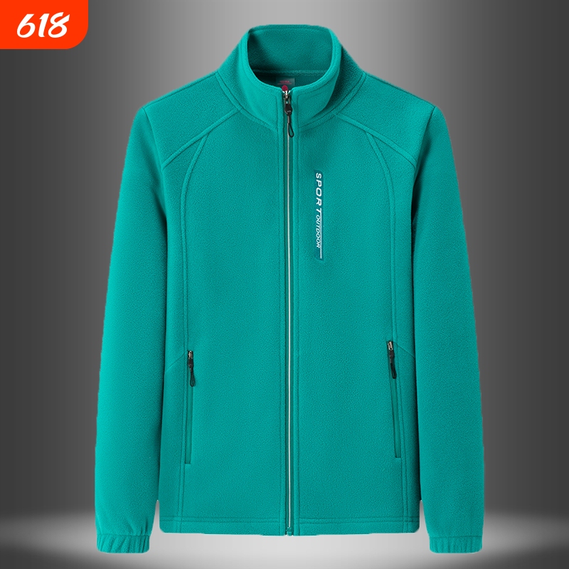 Autumn and Winter Thickened Sweatshirt Tops, Sports Outdoor Fleece Jackets, Women's Cardigans, Stand-Up Collar Double-Sided Fleece Jackets, Mother's Clothing Autumn and Winter Thickened Sweatshirt Tops, Sports Outdoor Fleece Jackets, Women's Cardigans, Stand-Up Collar Double-Sided Fleece Jackets, Mother's Clothing