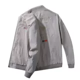 Летняя элитная одежда для защиты от солнца, ультратонкая дышащая куртка для отдыха, шелковая тонкая бейсбольная форма, летняя одежда