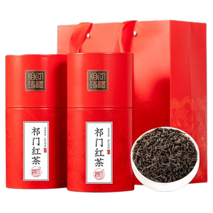 茶叶春茶正宗高山祁门红茶红香螺密香浓香罐装礼盒送礼自己喝500g