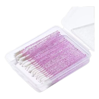 Disposable lip brush stick portable silicone lipstick brush for female makeup artists special smudge lipstick lipstick lip mud lip glaze brush brush