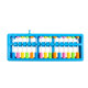 Abacus Children's Abacus Mental Arithmetic Elementary School Second Grade First Grade Special Kindergarten Abacus Volume 2 5 Beads 7 Beads 13 Gears 15 Gears Math Learning Tools Arithmetic Teaching Aids Toys Use Jiangsu Education Edition People's Education Edition