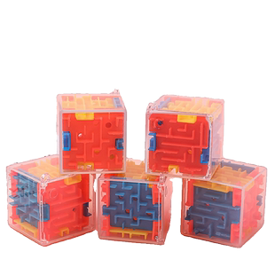 迷你迷宫球早教益智迷宫玩具儿童3d走珠迷宫旋转益智魔