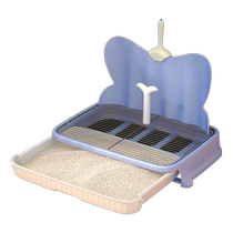 Dog toilet supplies large and small dog pet sand basin anti-stepping pee basin Teddy puppy special extra large