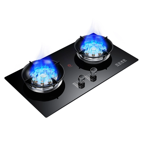 Хорошая жена газовая плита домохозяйство двойной плиты Термидная девять -кавитиральная газовая плита двойная плита пожарная печь Линия Линия Линия Линия головка