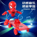 Очень большой неоновый скейтборд, самокат, электрическая игрушка, паук