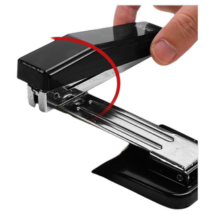 晨光学生用订书器订书机大号可旋转办公用大型省力钉书机订厚书装订机外卖打包家用订中缝定书机装订成册神器