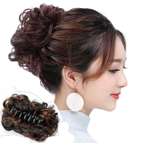 Wig Woman Dish Hair Bag Grip Clip Sloth Man Balls Head Curly Hair Loops Fluffy Natural Clip Disc Hair Deity Flower Bud Increase