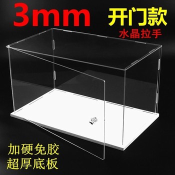 3mm thickened door acrylic transparent display animation