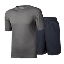 Physical fitness clothing short-sleeved mens physical training clothing suit summer quick-drying top t-shirt military training uniform shorts universal