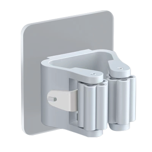 拖把架免打孔拖把夹拖把挂钩卫生间挂架神器强力壁挂收纳承重厨房