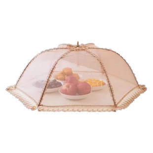 神器罩子盖菜罩可折叠餐桌罩食物防苍蝇饭罩饭菜家用防尘罩伞夏季