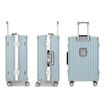 Multifunctional folding cup holder aluminum frame suitcase rechargeable suitcase male and female students large capacity dormitory password box