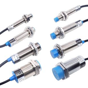 M8M12M18M30远距离感应接近开关24V三线NPN常开PNP传感器金属限位