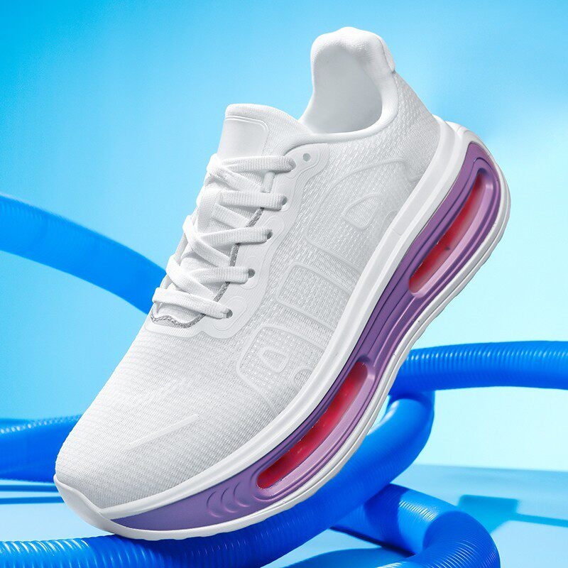 2026 Spring New Full-Length Air-Cushioned Running Shoes for Men and Women, Summer Breathable Shock-Absorbing Sports Shoes, Professional Physical Examination Running Shoes 2026 Spring New Full-Length Air-Cushioned Running Shoes for Men and Women, Summer Breathable Shock-Absorbing Sports Shoes, Professional Physical Examination Running Shoes