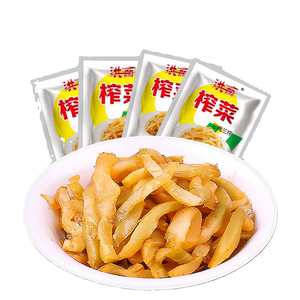 正宗重庆涪陵洪丽榨菜丝鲜脆小包装涪陵榨菜芯饭菜泡菜咸菜腌制菜