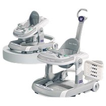 婴儿学步车助步车防o型腿2024新款多功能宝宝儿童可坐手推防侧翻