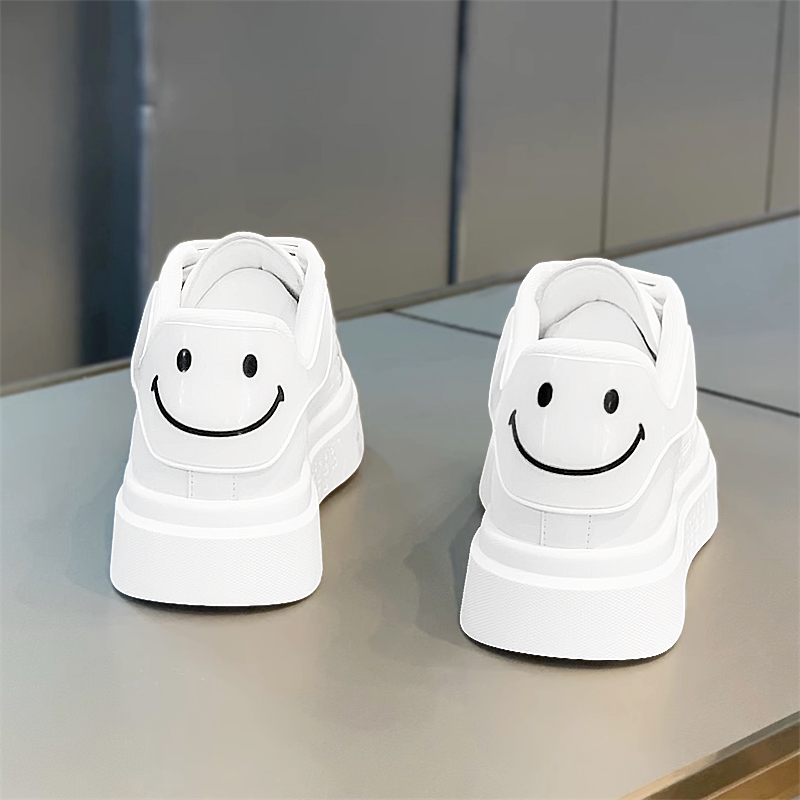 egmg潮牌小白鞋：镂空透气，厚底网面，夏日百搭新宠！🌟