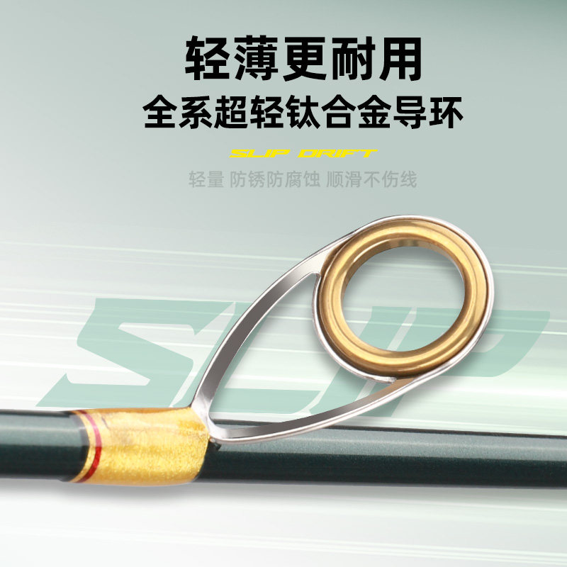 高碳布路滑竿纺车轮大导环远投专用路亚杆滑漂竿直柄路亚杆套装:钓鱼达人的终极装备!🎣-滑漂竿-淘宝百科网