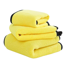 Voitures épaisses Wash Towel Speed Dry Double Sided Wipe Voiture Voiture Super Absorbant Intérieur Spécial Cerf Cuir Raffe Cuir Véler Daber Wipes