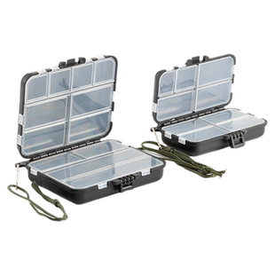 路亚饵盒钓鱼配件鱼具用品鱼饵鱼钩饵料箱铁板假饵收纳包便携双层