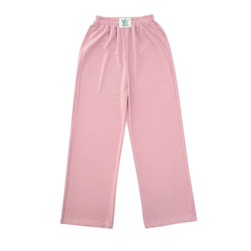 Шелковая летняя одежда, штаны, детское летнее средство от комаров, подходит для подростков, свободный прямой крой