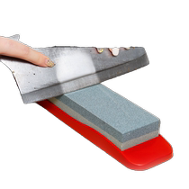 Whetstone household kitchen knife special double-sided thickness for kitchen sharpening quick knife sharpener woodworking natural oil stone