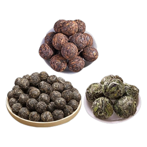 云南普洱茶冰岛生茶布朗熟茶龙珠普洱茶一颗一泡
