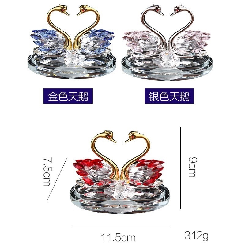 New Car Ornaments Swan Car Perfume Holder Crystal Alloy High-End Creative Center Console Decoration Swan for Women New Car Ornaments Swan Car Perfume Holder Crystal Alloy High-End Creative Center Console Decoration Swan for Women