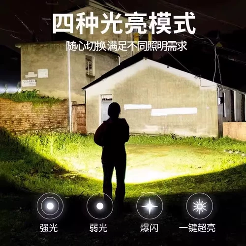 Рабочий брелок, портативный маленький универсальный фонарь с зарядкой