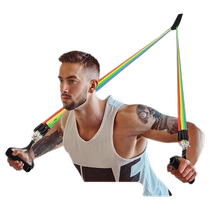 Tension rope fitness mens elastic band elastic rope household resistance band puller training back strength chest muscle training equipment