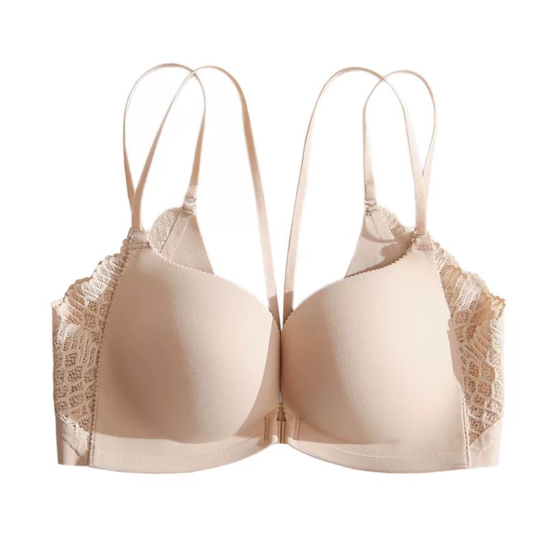 Summer underwear, push up bra, supporting wireless bra, beautiful back