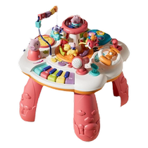 Baby game table for babies 1 to 3 years old 2 childrens educational toys infant multi-functional learning table music early education 4