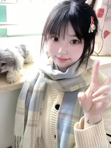 Зимний универсальный удерживающий тепло шарф из искусственного меха для влюбленных, в корейском стиле, подарок на день рождения