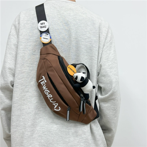 Сумка через плечо, мужская трендовая нагрудная сумка, рюкзак, спортивная поясная сумка, сумка на одно плечо, мобильный телефон