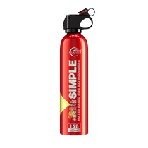 Vehicle-mounted water-based fire extinguisher private car household small 21b automotive fire extinguisher explosion-proof high-temperature vehicle