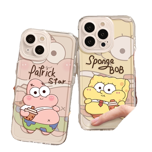 适用苹果15手机壳16新款iphone15promax透明11小众12全包xr防摔xsmax情侣plus超火网红iPhone14女生13套15pro